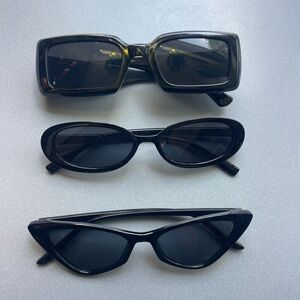 Black Sunglasses Set